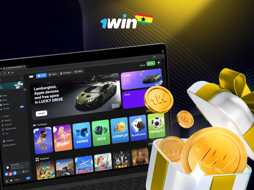 1win Bonus Ghana: Claim Your 500% Welcome Offer Now!